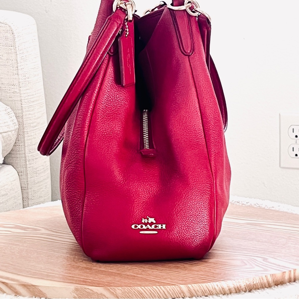 Coach Leather HandBag - Picture 2 of 9
